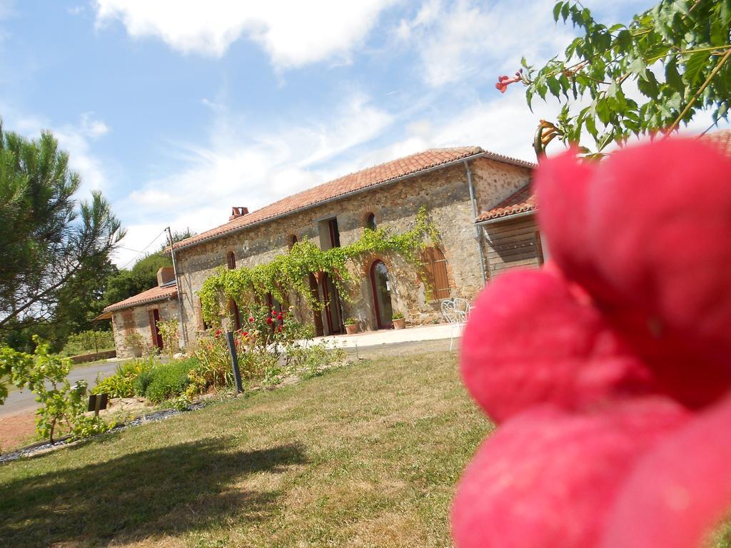 Chambres D'Hotes Le Chateau Rouge Saint-Germain-sur-Moine Екстериор снимка